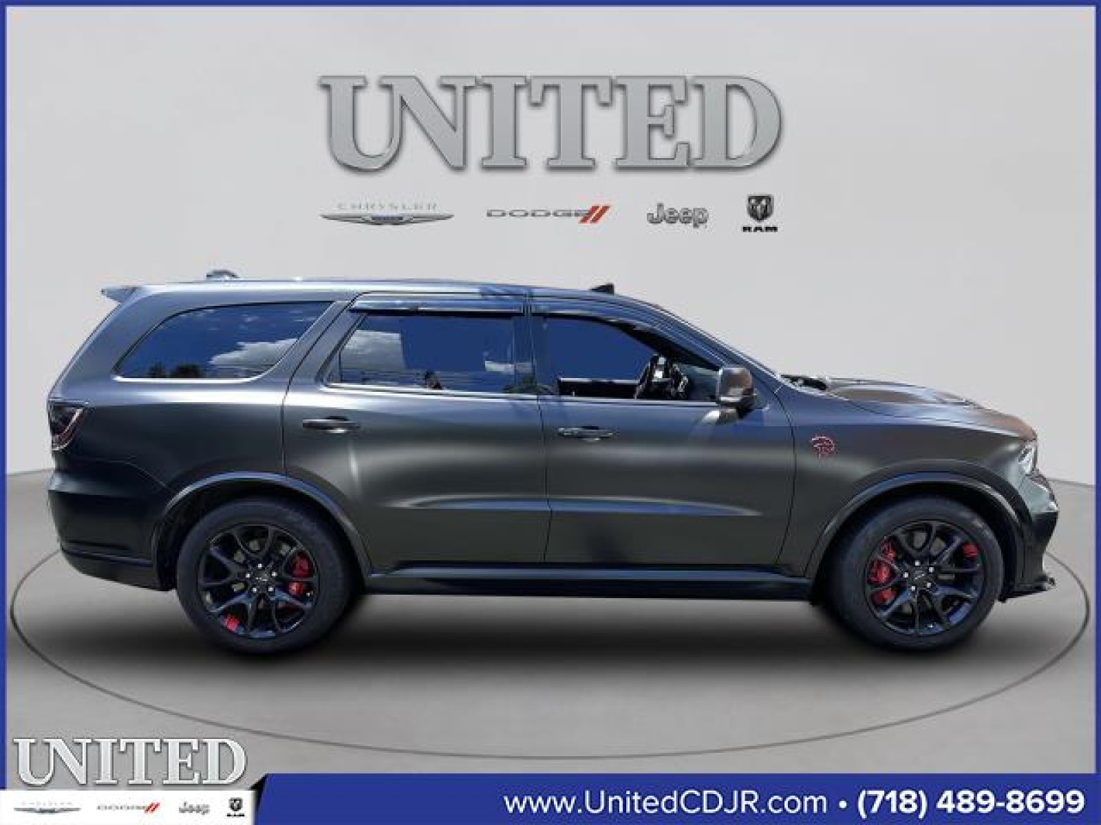 Used 2021 Dodge Durango SRT Hellcat with VIN 1C4SDJH90MC643197 for sale in Brooklyn, NY