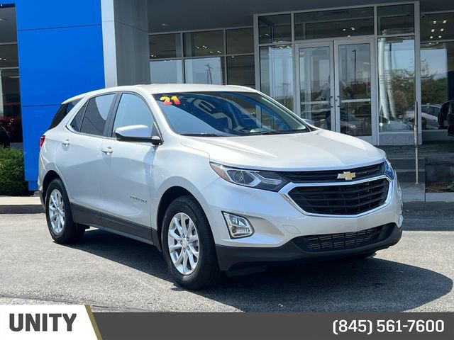 Used 2021 Chevrolet Equinox LT with VIN 3GNAXKEV2MS127953 for sale in Newburgh, NY