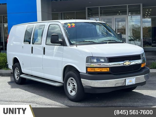 Used 2022 Chevrolet Express Cargo Work Van with VIN 1GCWGAFP5N1195630 for sale in Newburgh, NY