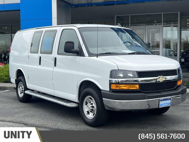 Used 2023 Chevrolet Express Cargo Work Van with VIN 1GCWGAFP9P1185833 for sale in Newburgh, NY