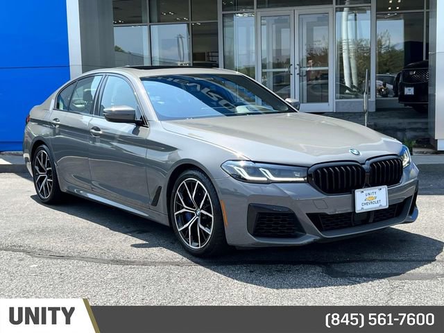 Used 2022 BMW 5 Series M550i with VIN WBA13BK09NCH59465 for sale in Newburgh, NY