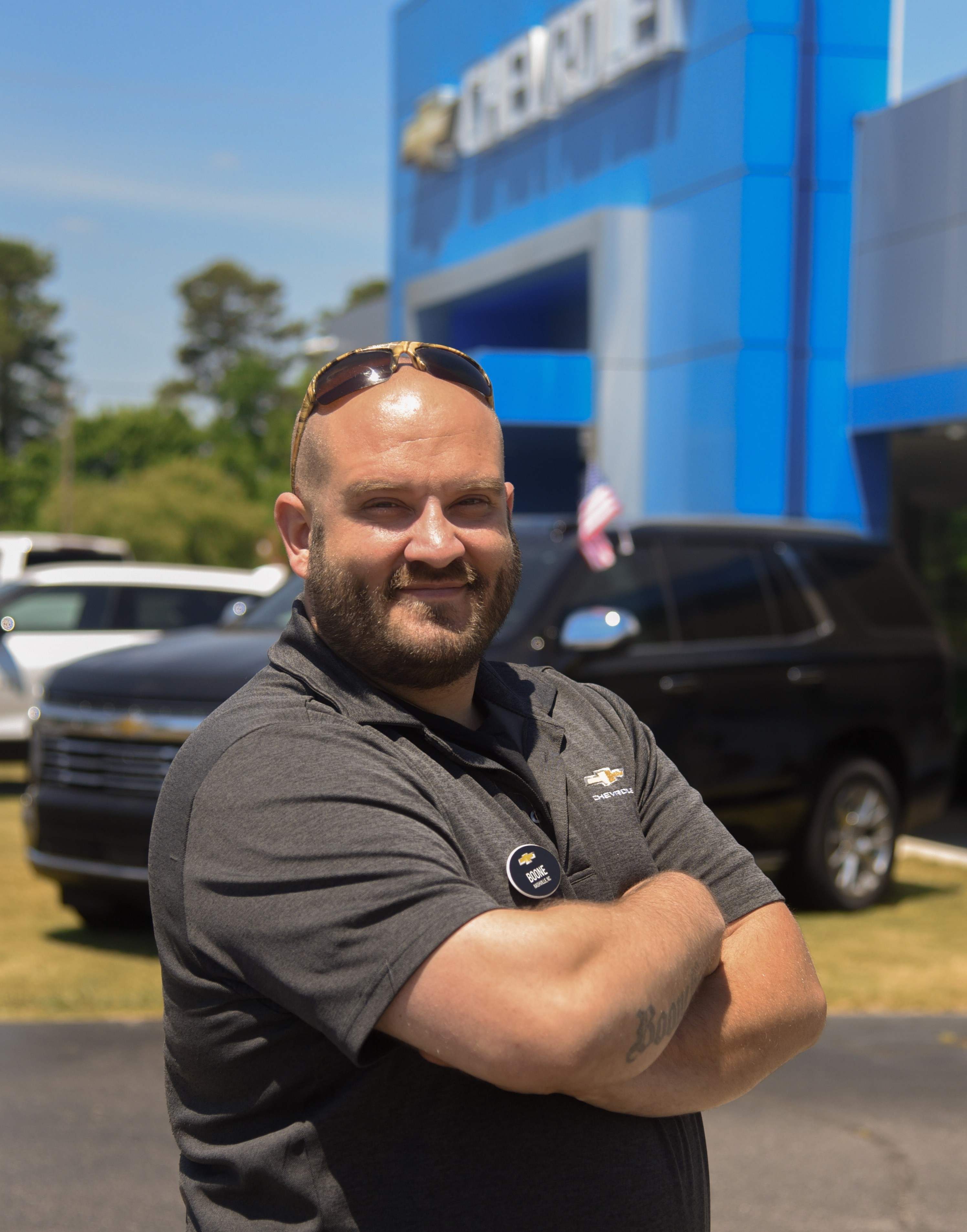 Staff member Michael Boone from ID_0c8cb7
