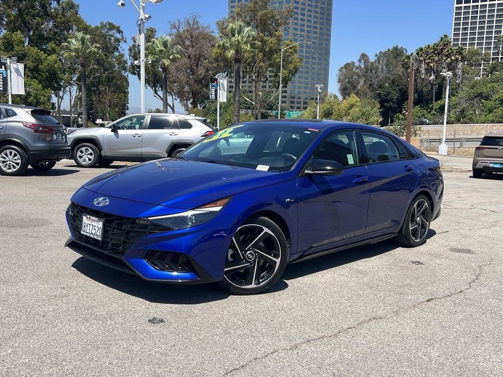 Used 2022 Hyundai Elantra N Line with VIN KMHLR4AF2NU241874 for sale in Los Angeles, CA