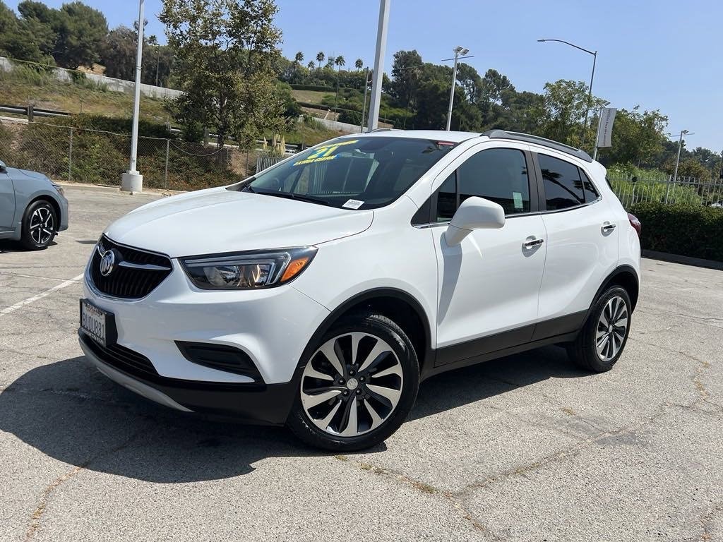 Used 2021 Buick Encore Preferred with VIN KL4CJASBXMB333051 for sale in Los Angeles, CA