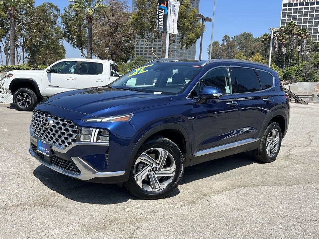 Used 2021 Hyundai Santa Fe SEL with VIN 5NMS3DAJ7MH313342 for sale in Los Angeles, CA