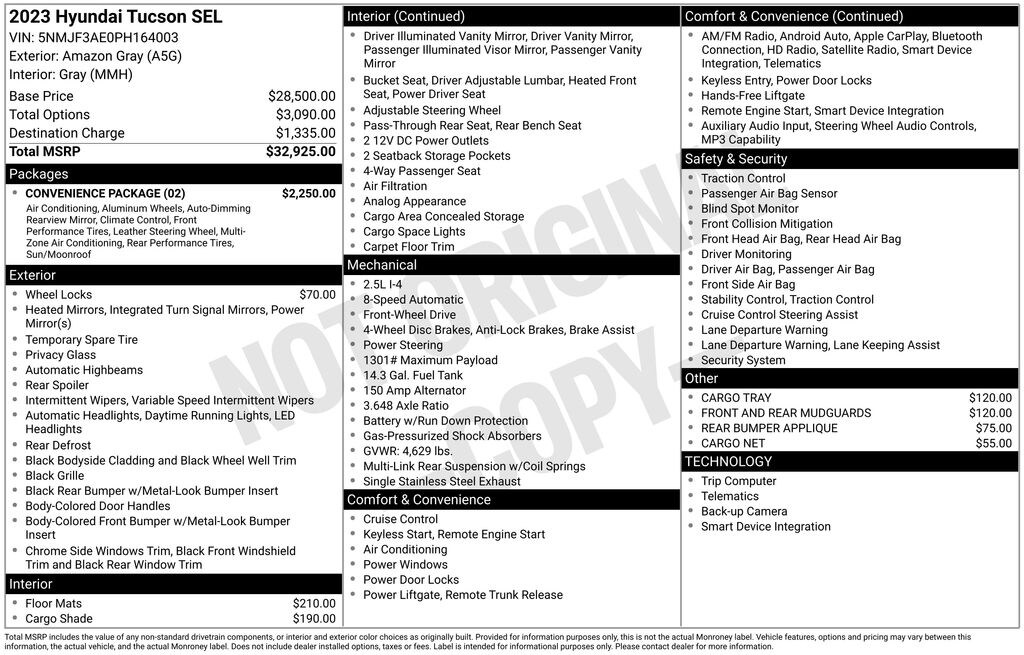 Used 2023 Hyundai Tucson SEL SUV