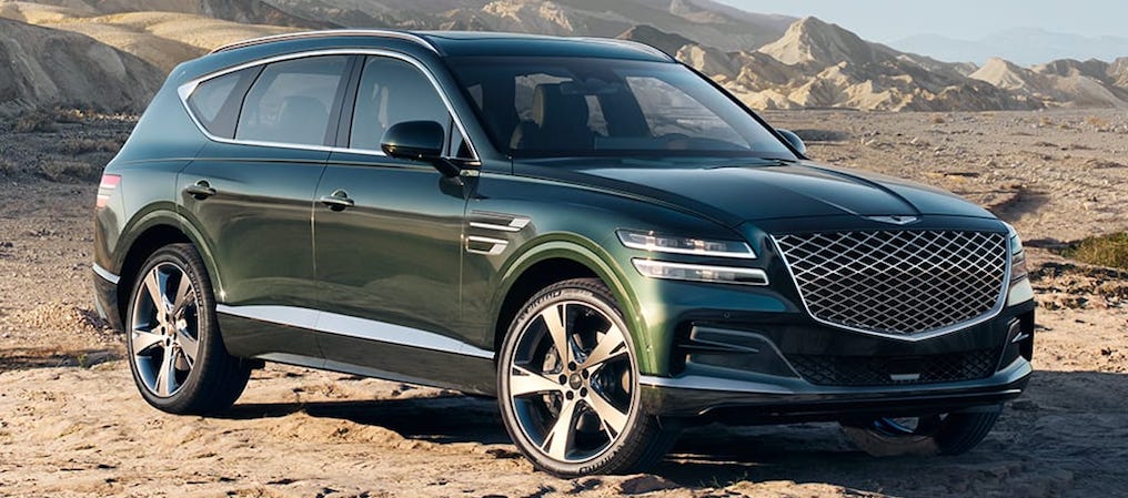 2021 Genesis GV80 Front Exterior