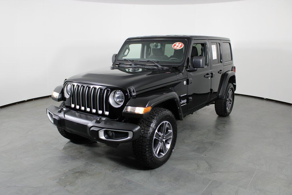 Used 2023 Jeep Wrangler 4-DOOR SAHARA 4X4 SUV
