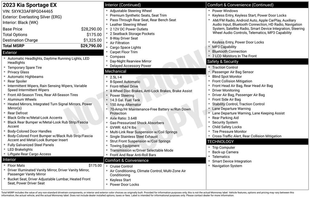 Used 2023 Kia Sportage EX SUV