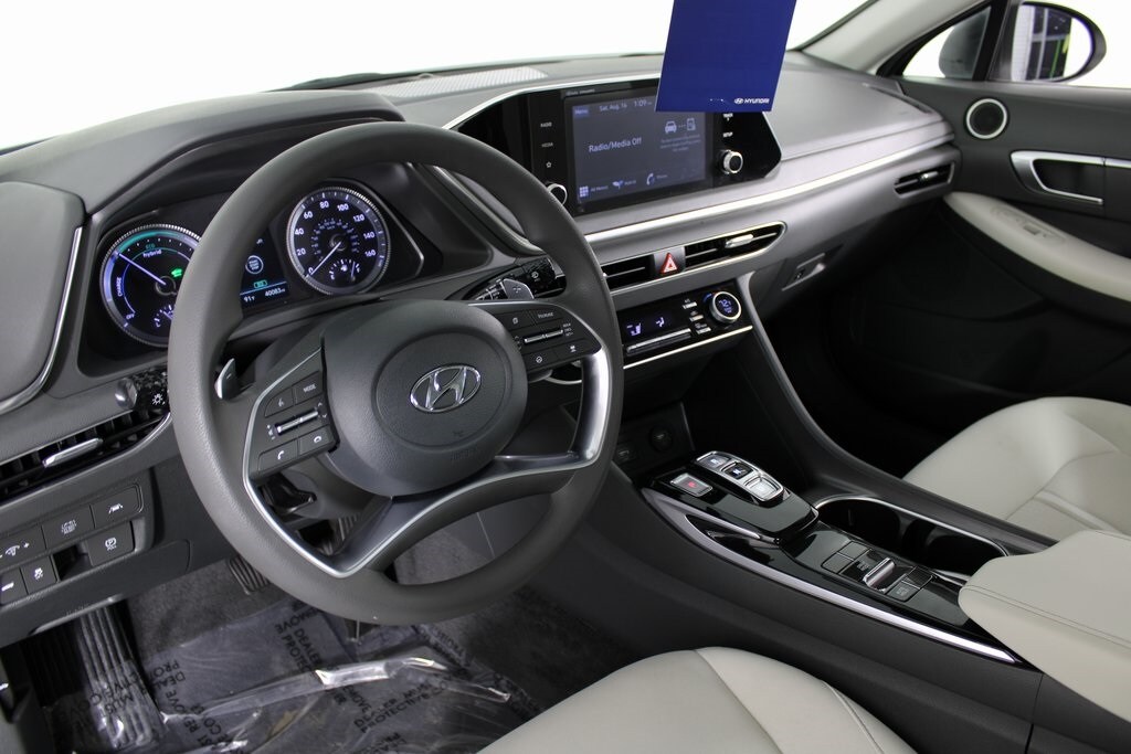 2023 Hyundai Sonata Hybrid Blue photo 3