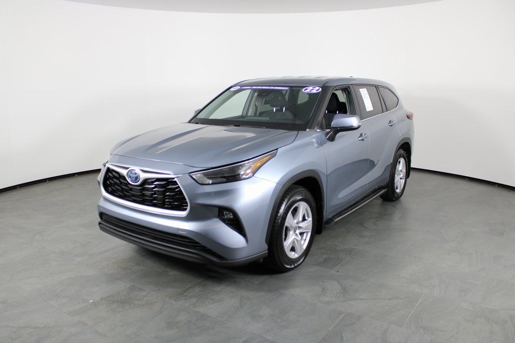 Used 2022 Toyota Highlander Hybrid LE SUV
