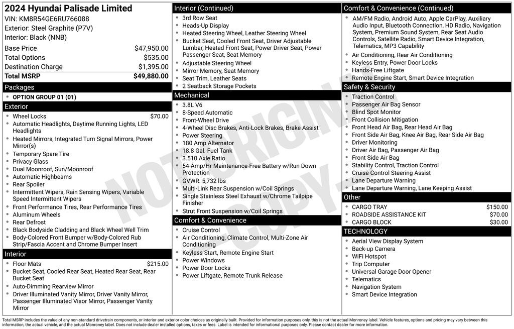 Certified 2024 Hyundai Palisade Limited SUV