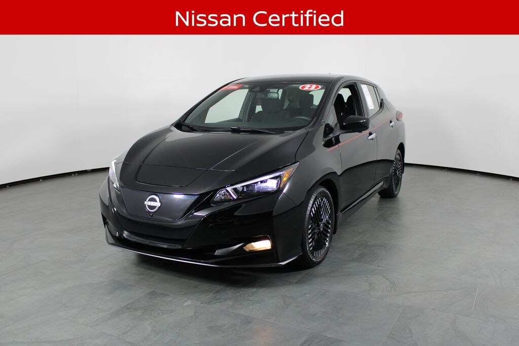 Certified 2023 Nissan LEAF SV PLUS Hatchback