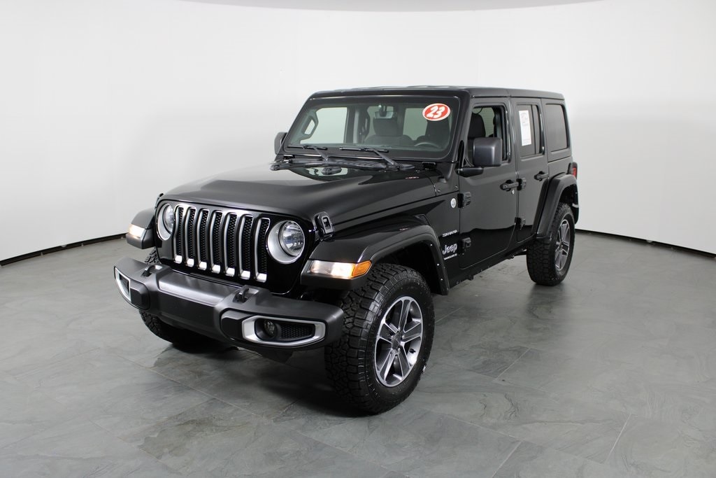 Used 2023 Jeep Wrangler 4-DOOR SAHARA 4X4 SUV