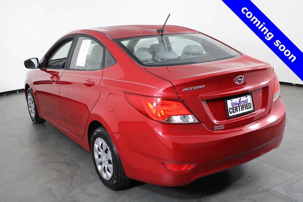 Certified 2017 Hyundai Accent SE Sedan