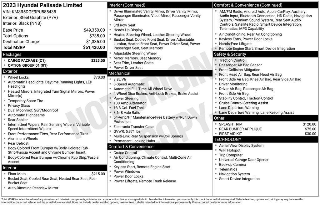 Used 2023 Hyundai Palisade Limited SUV