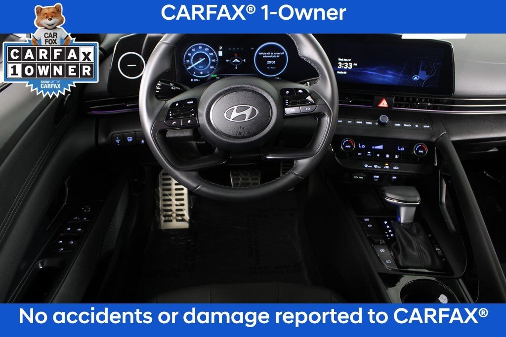 Certified 2025 Hyundai Elantra Hybrid SEL Sport Sedan