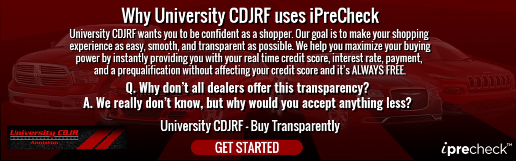 University Chrysler Dodge Jeep New And Used Car