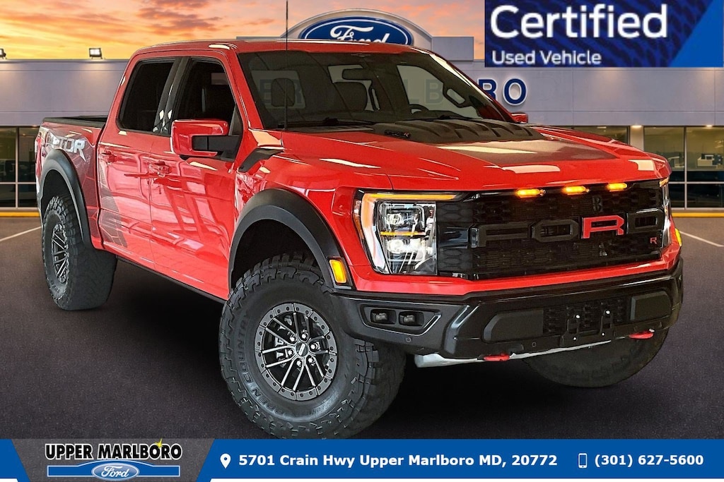 Certified 2023 Ford F-150 Raptor Raptor 4WD SuperCrew 5.5 Box