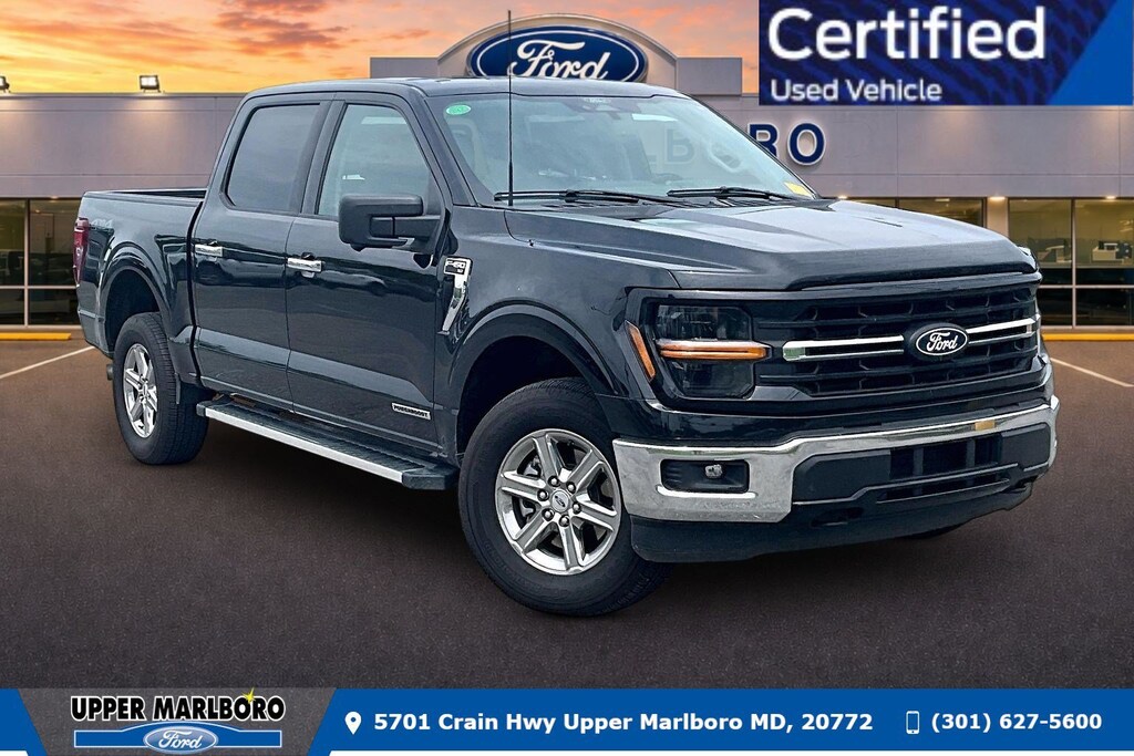 Certified 2024 Ford F-150 XLT XLT 4WD SuperCrew 5.5 Box
