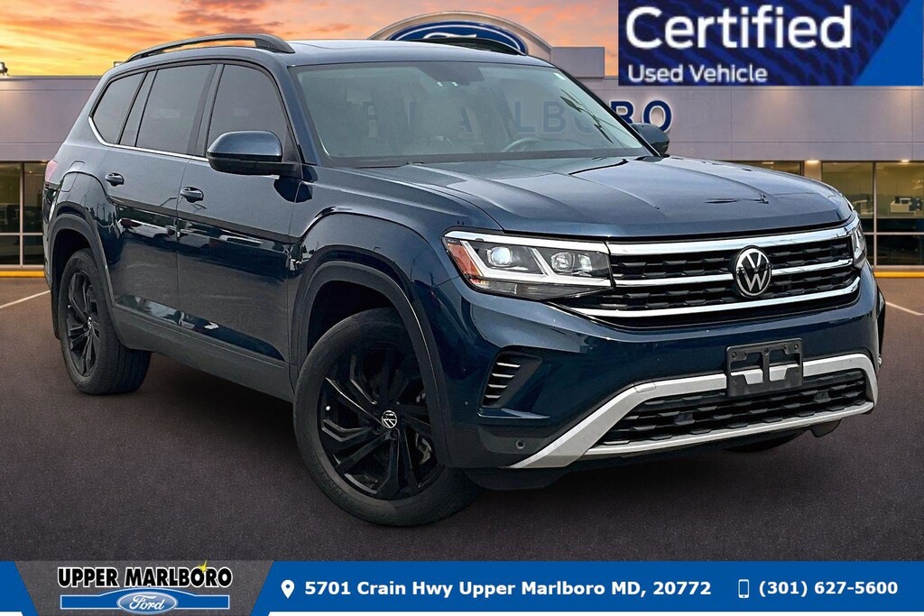 Certified 2023 Volkswagen Atlas 3.6L V6 SE w/Technology 3.6L V6 SE w/Technology 4MOTION
