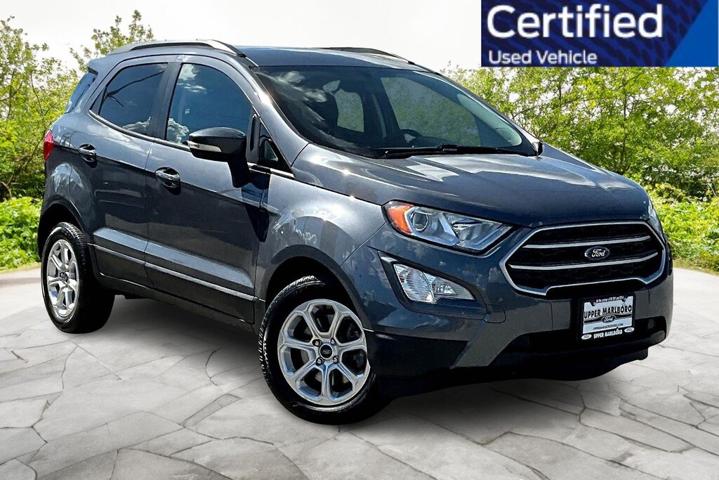 Certified 2020 Ford EcoSport SE SE FWD