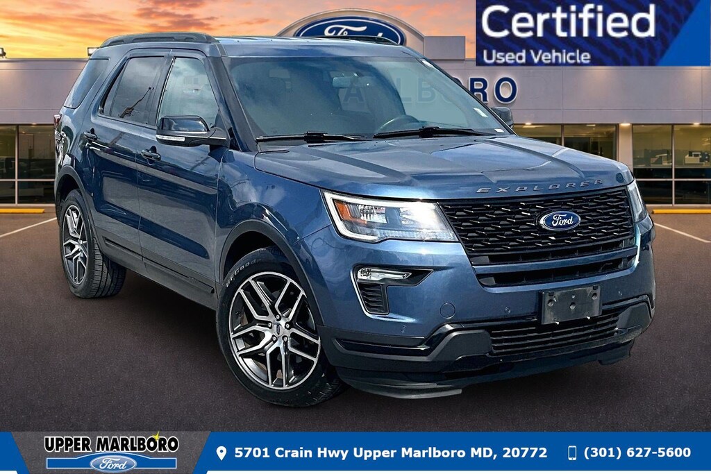 Certified 2018 Ford Explorer Sport Sport 4WD