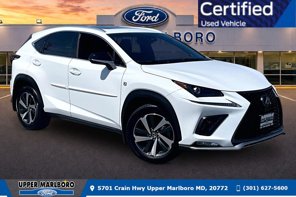 Certified 2020 Lexus NX NX 300 F SPORT NX 300 F SPORT AWD