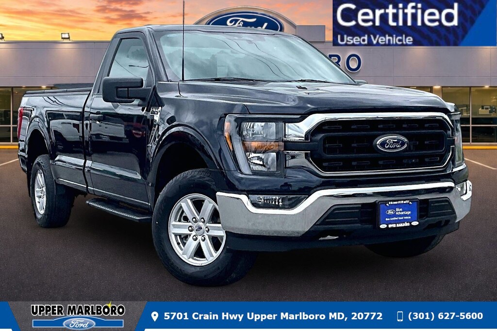 Certified 2023 Ford F-150 XLT XLT 4WD Reg Cab 8 Box