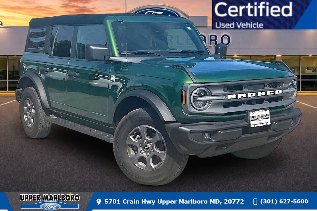Certified 2023 Ford Bronco Big Bend Big Bend 4x4