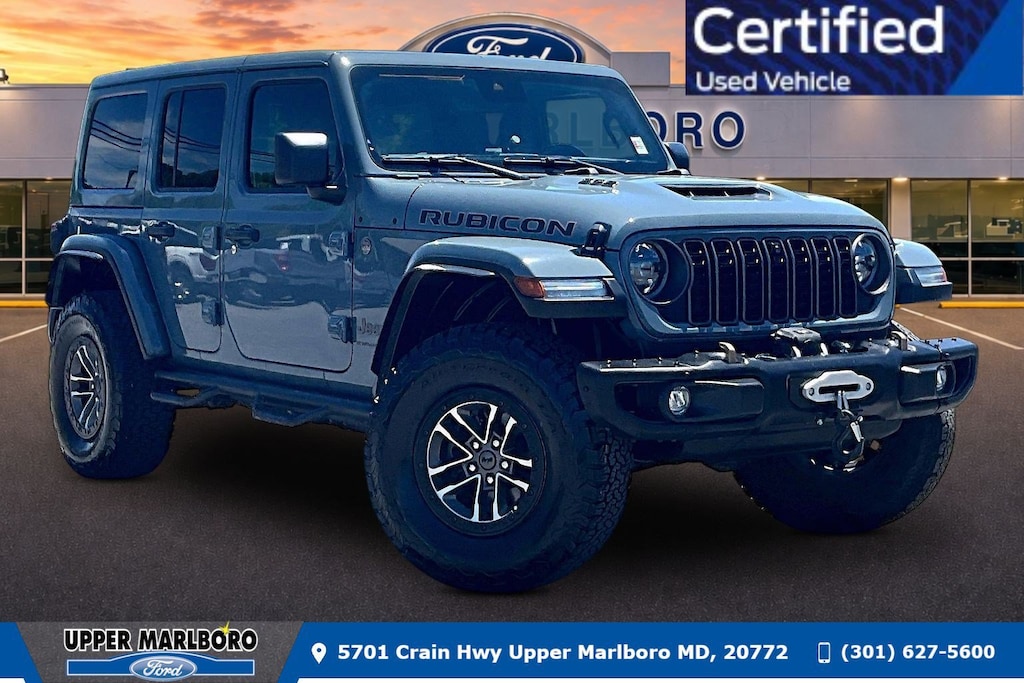 Certified 2024 Jeep Wrangler Rubicon 392 Rubicon 392 4x4 *Ltd Avail*