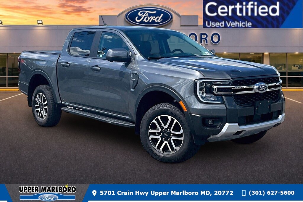 Certified 2026 Ford Ranger LARIAT LARIAT 4WD SuperCrew 5 Box