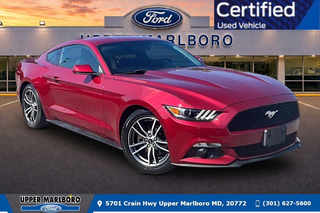 Certified 2017 Ford Mustang EcoBoost EcoBoost Fastback