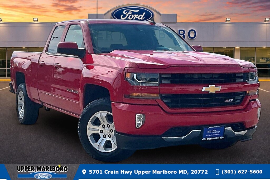 Used 2016 Chevrolet Silverado 1500 LT 4WD Double Cab 143.5 LT w/2LT