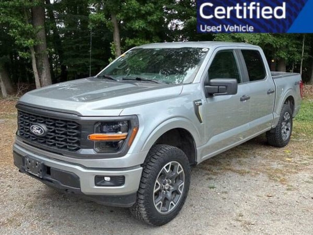 Certified 2024 Ford F-150 STX STX 4WD SuperCrew 5.5 Box
