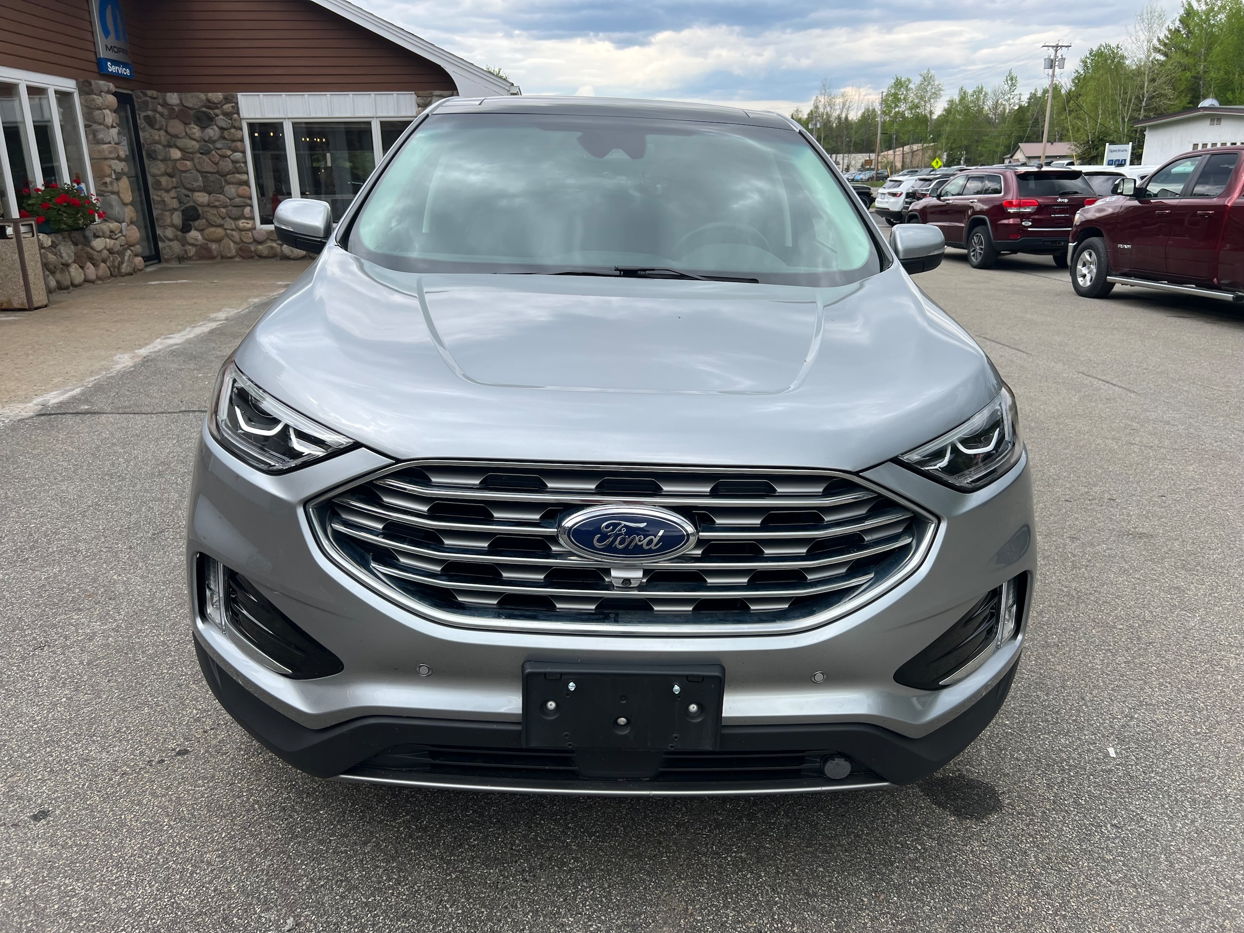 Used 2020 Ford Edge Titanium with VIN 2FMPK4K99LBA91988 for sale in Saranac Lake, NY