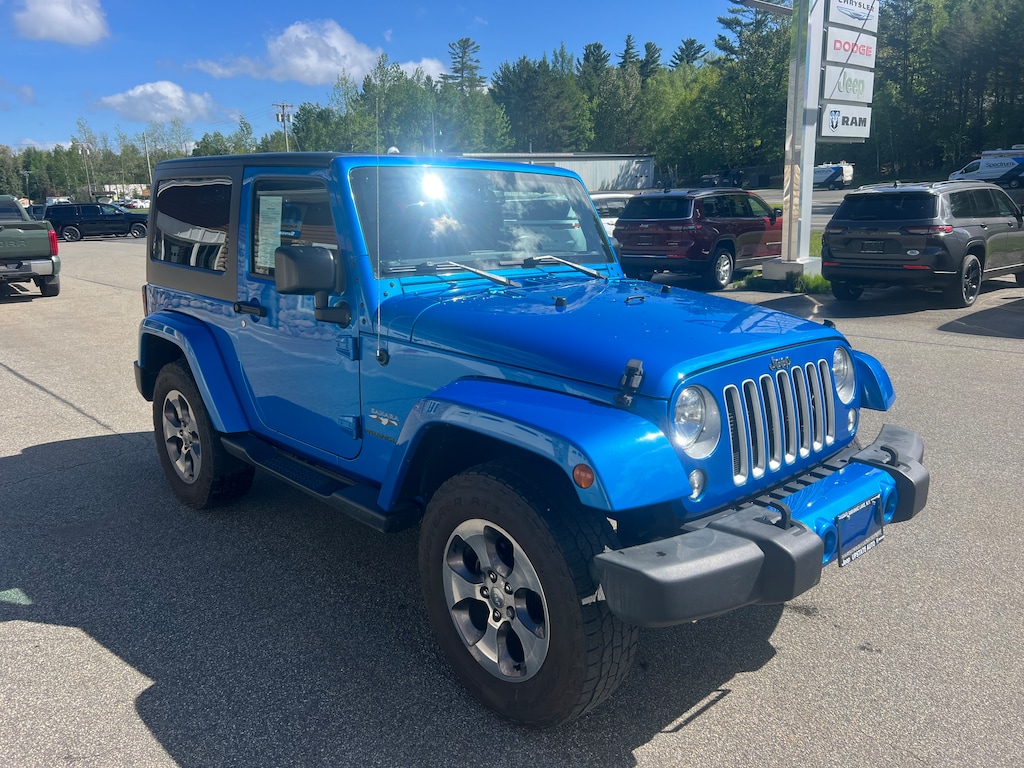 Used 2016 Jeep Wrangler JK Sahara 4x4 SUV