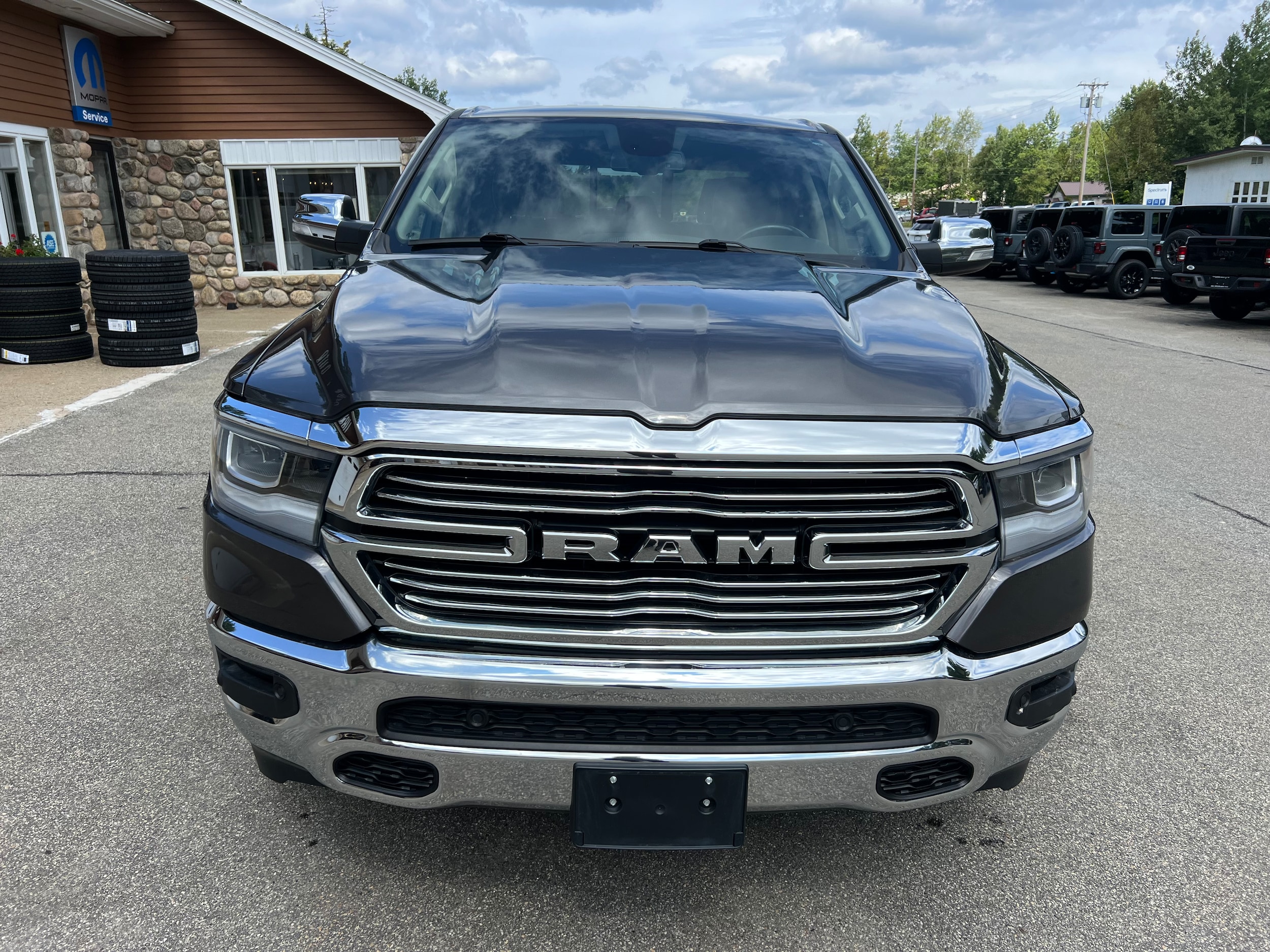 Used 2020 RAM Ram 1500 Pickup Laramie with VIN 1C6SRFJT7LN375862 for sale in Saranac Lake, NY