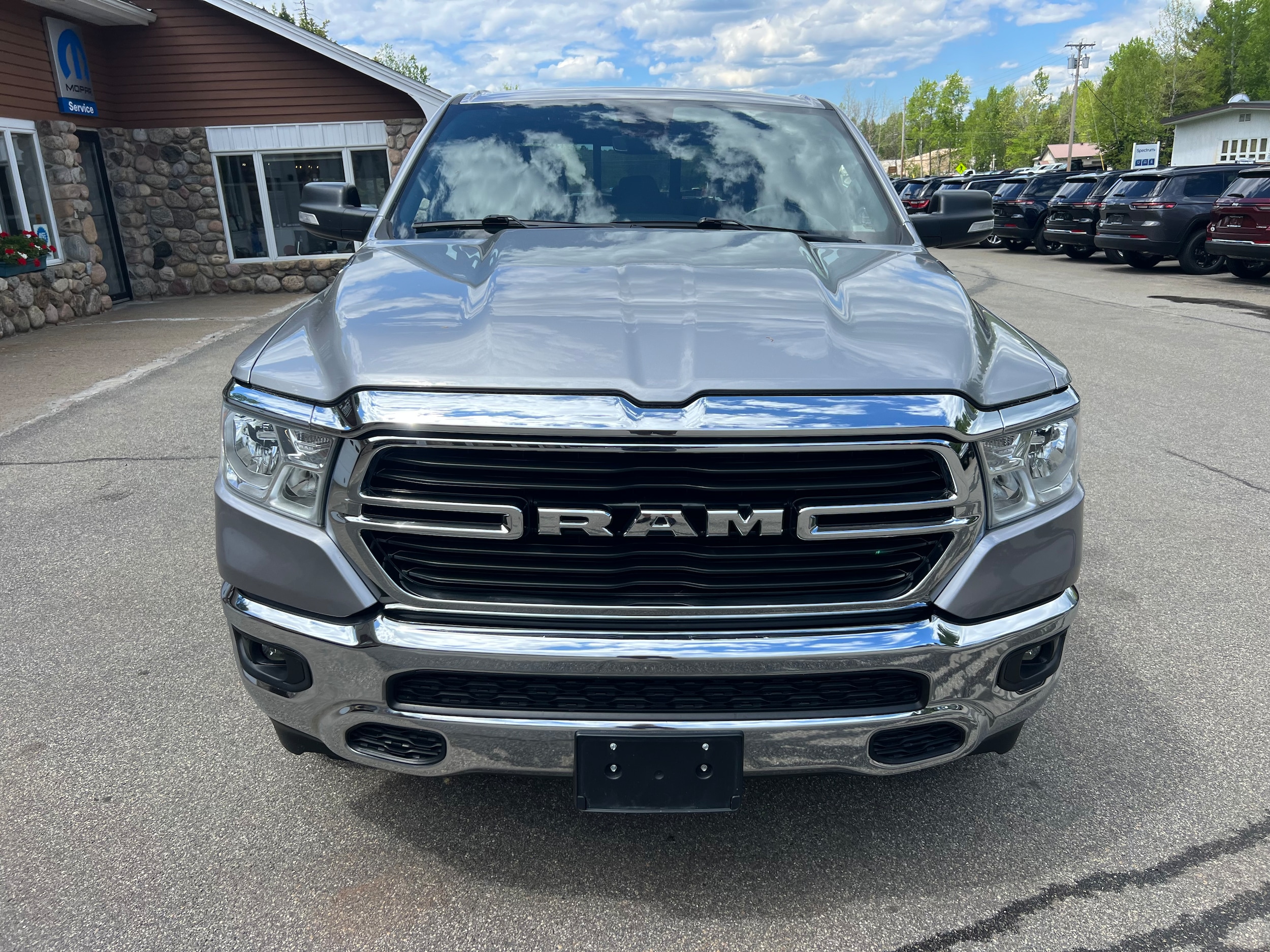 Used 2021 RAM Ram 1500 Pickup Big Horn/Lone Star with VIN 1C6RRFBG1MN554481 for sale in Saranac Lake, NY