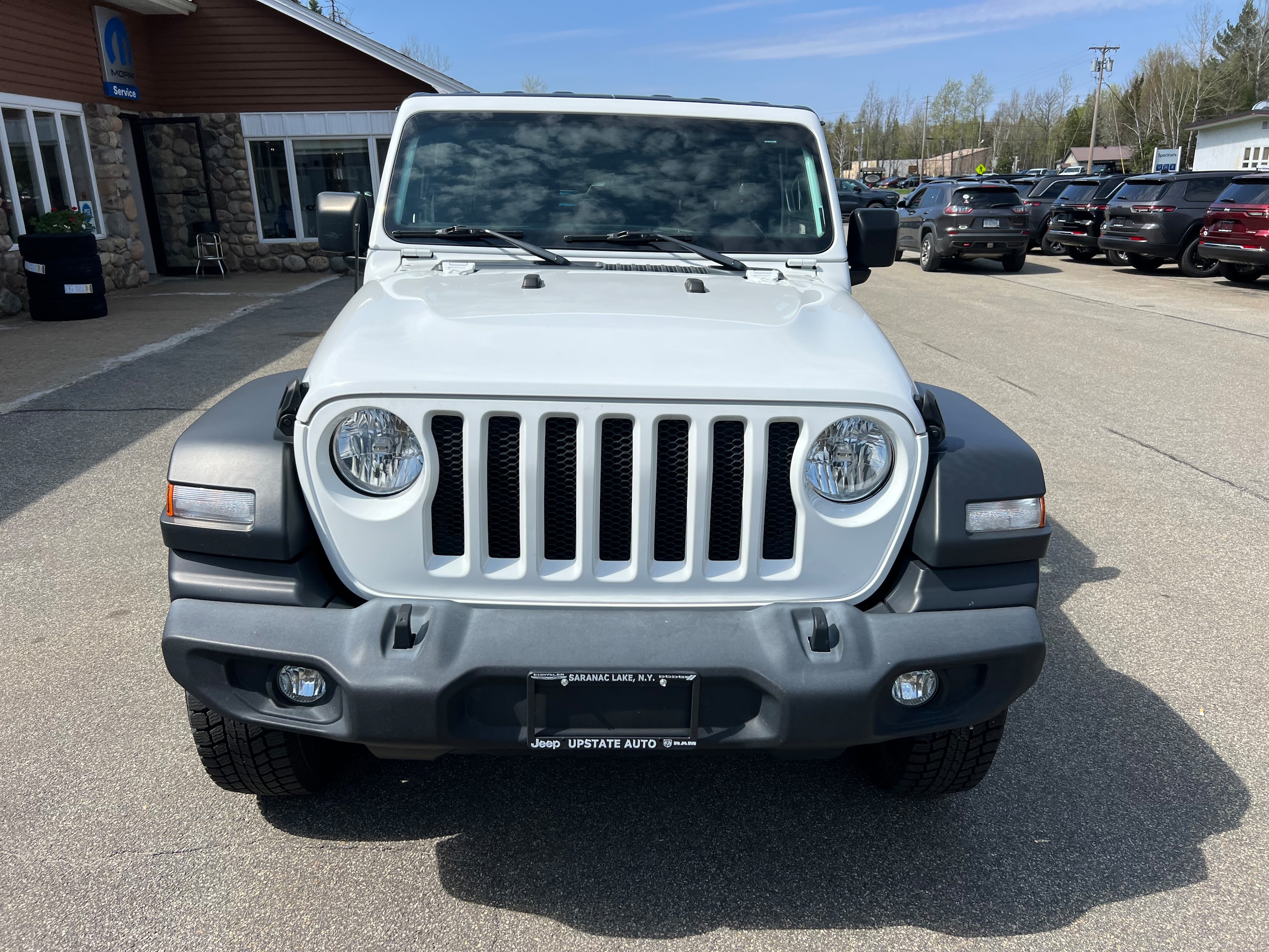 Used 2019 Jeep Wrangler Unlimited Sport S with VIN 1C4HJXDG9KW531620 for sale in Saranac Lake, NY