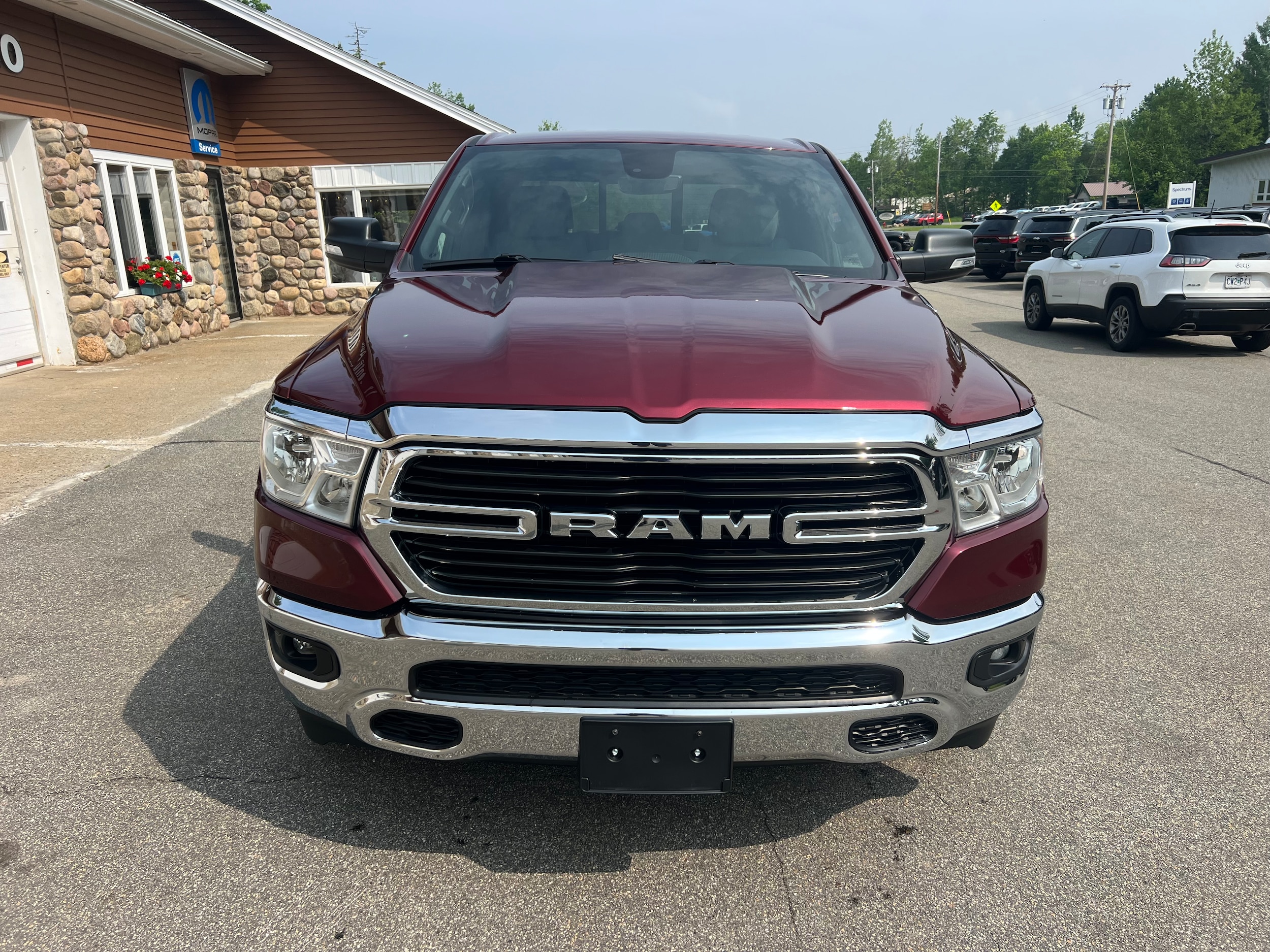 Used 2021 RAM Ram 1500 Pickup Big Horn/Lone Star with VIN 1C6SRFBT1MN788764 for sale in Saranac Lake, NY