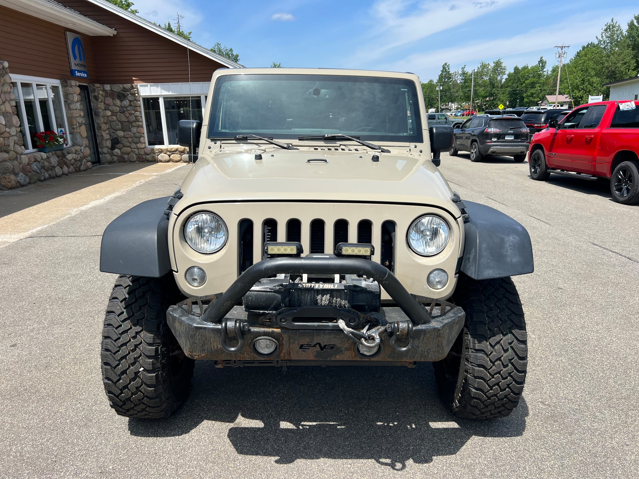 Used 2018 Jeep Wrangler JK Sport S with VIN 1C4AJWAG3JL848311 for sale in Saranac Lake, NY
