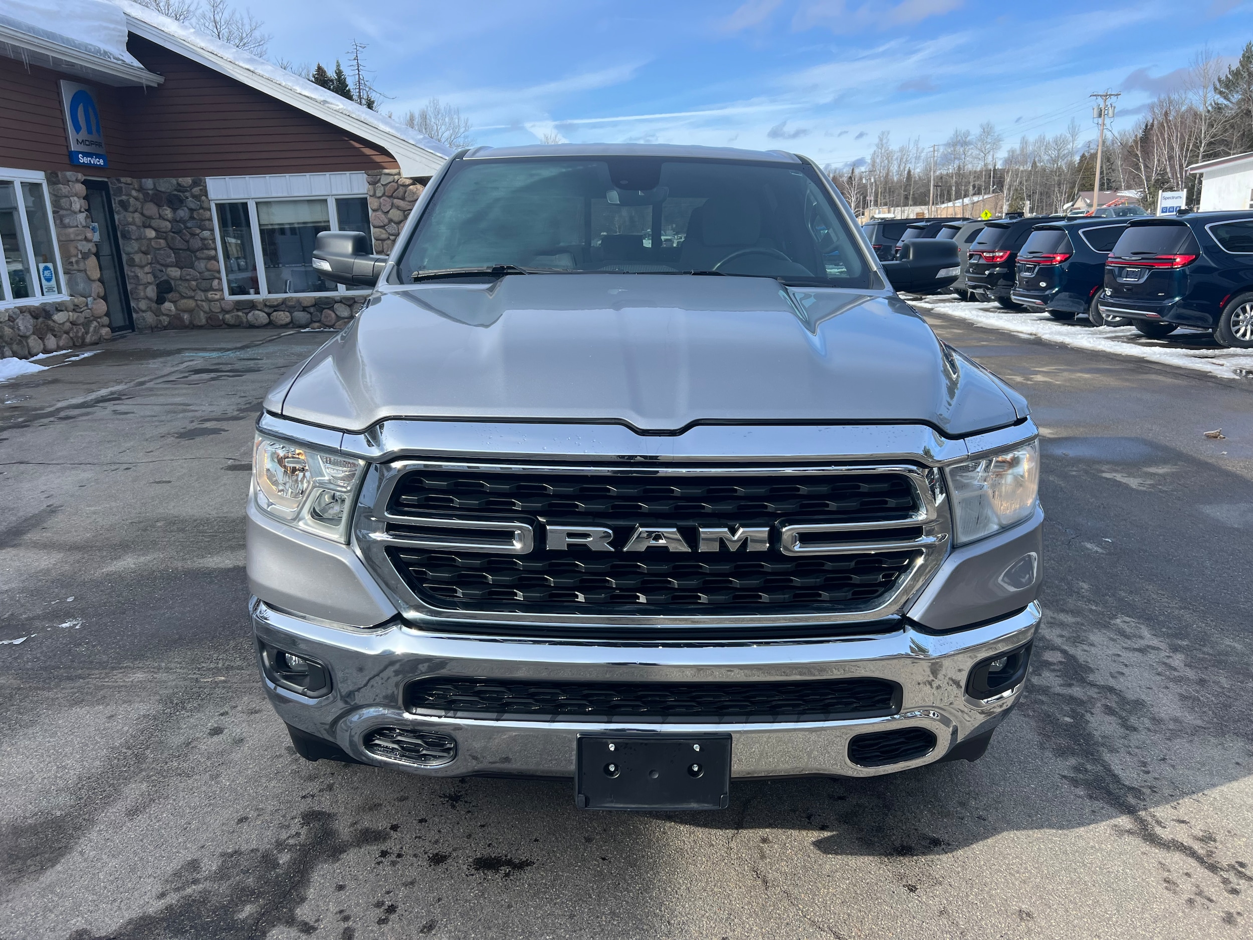 Used 2022 RAM Ram 1500 Pickup Big Horn/Lone Star with VIN 1C6RRFFG2NN324881 for sale in Saranac Lake, NY