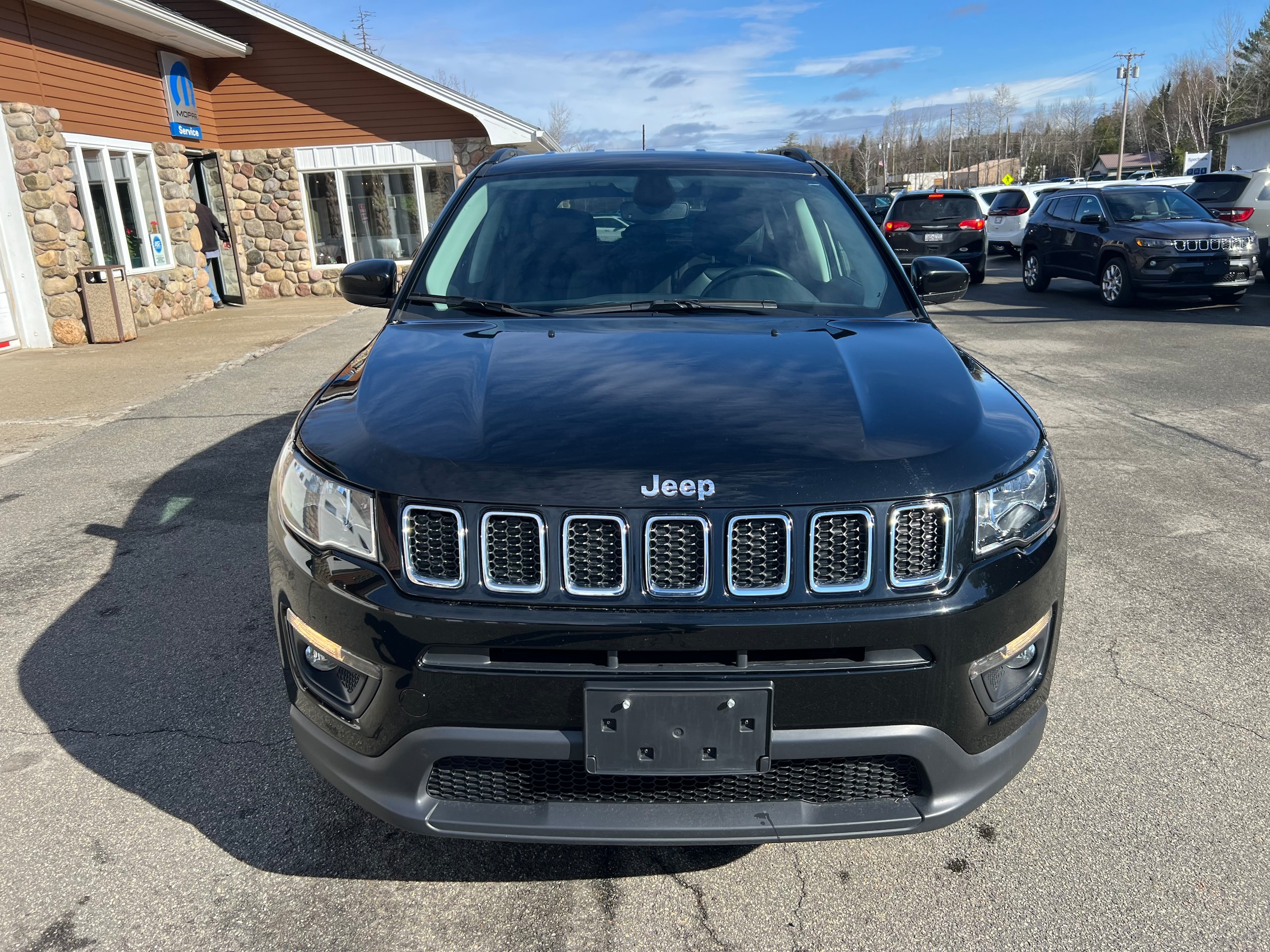 Used 2021 Jeep Compass Latitude with VIN 3C4NJDBB9MT551741 for sale in Saranac Lake, NY