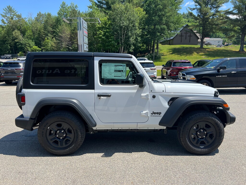 New 2024 Jeep Wrangler 2DOOR SPORT For Sale in Saranac Lake NY Near