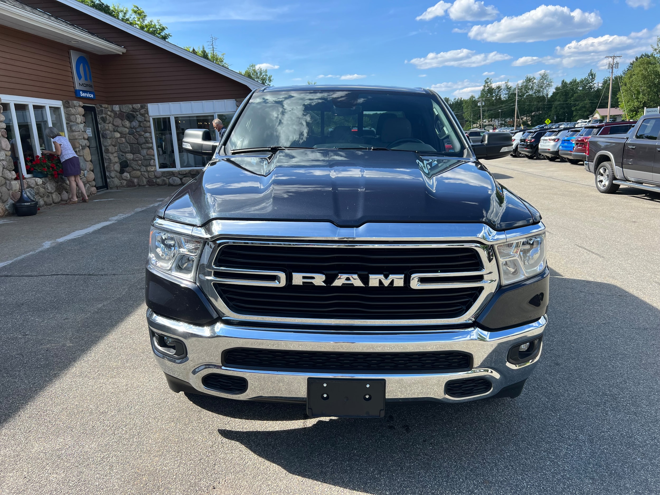 Used 2021 RAM Ram 1500 Pickup Big Horn/Lone Star with VIN 1C6SRFBT0MN795432 for sale in Saranac Lake, NY