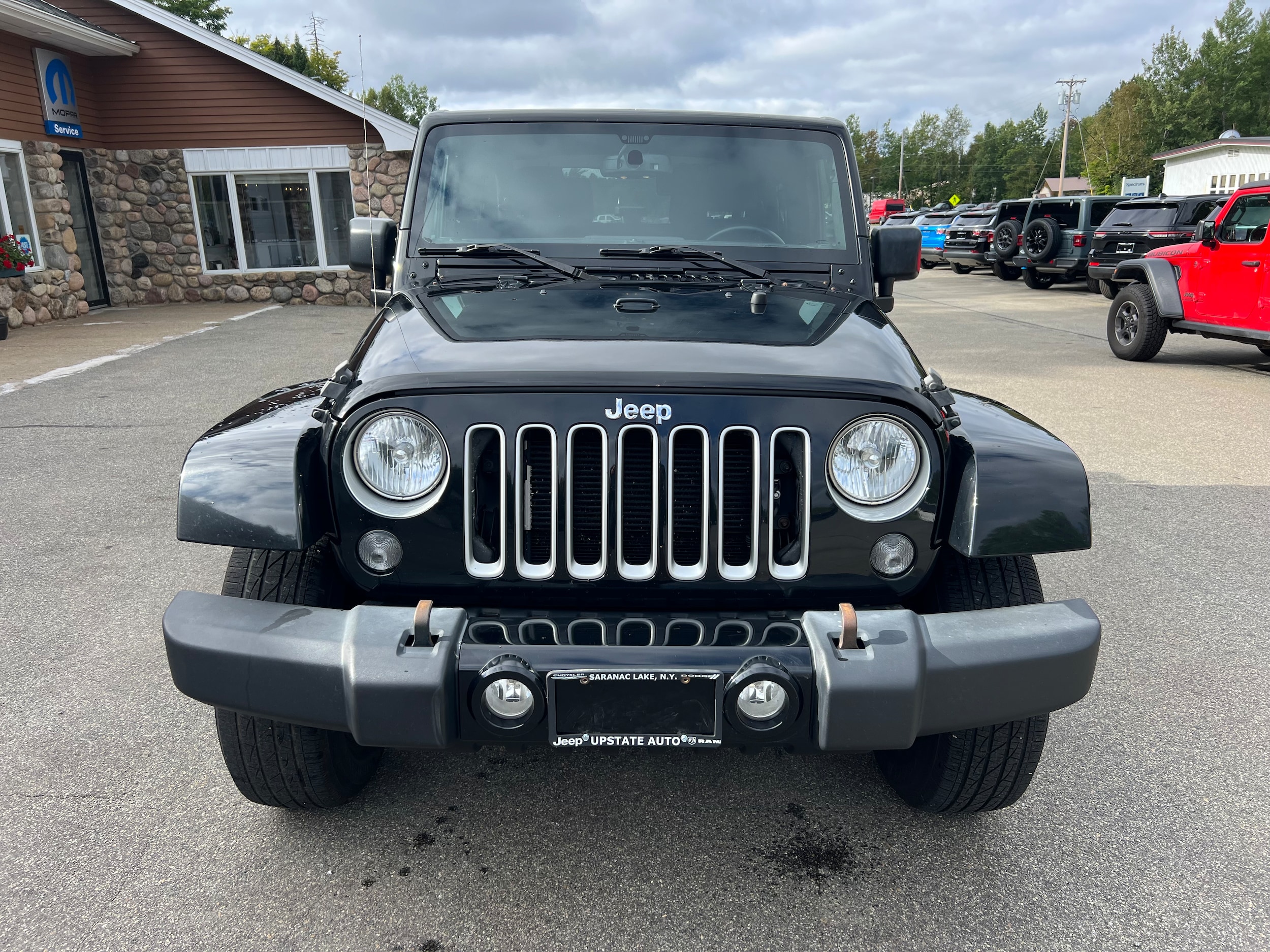 Used 2016 Jeep Wrangler Sahara with VIN 1C4AJWBG5GL119136 for sale in Saranac Lake, NY