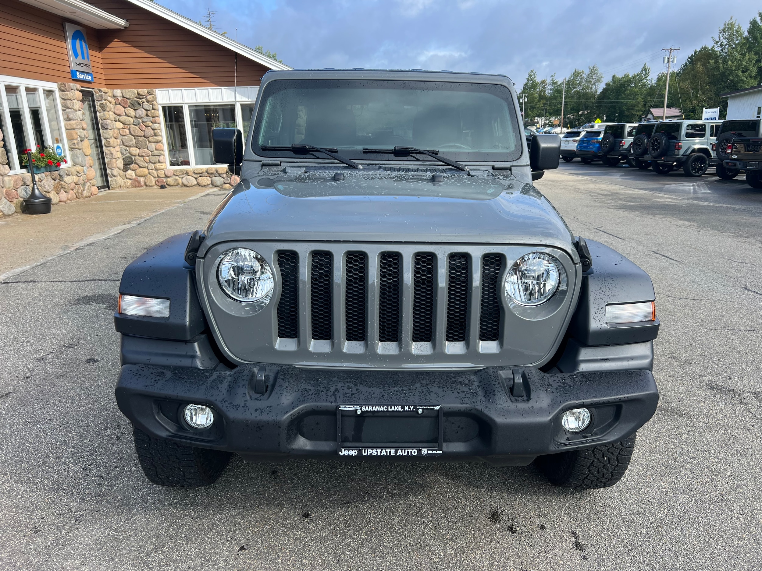 Used 2019 Jeep Wrangler Unlimited Sport S with VIN 1C4HJXDG7KW605147 for sale in Saranac Lake, NY