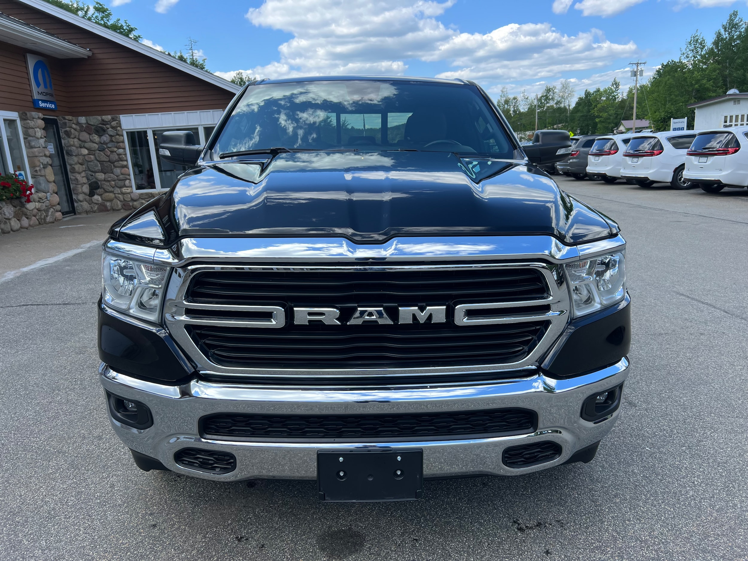 Used 2021 RAM Ram 1500 Pickup Big Horn/Lone Star with VIN 1C6RRFBG9MN672519 for sale in Saranac Lake, NY