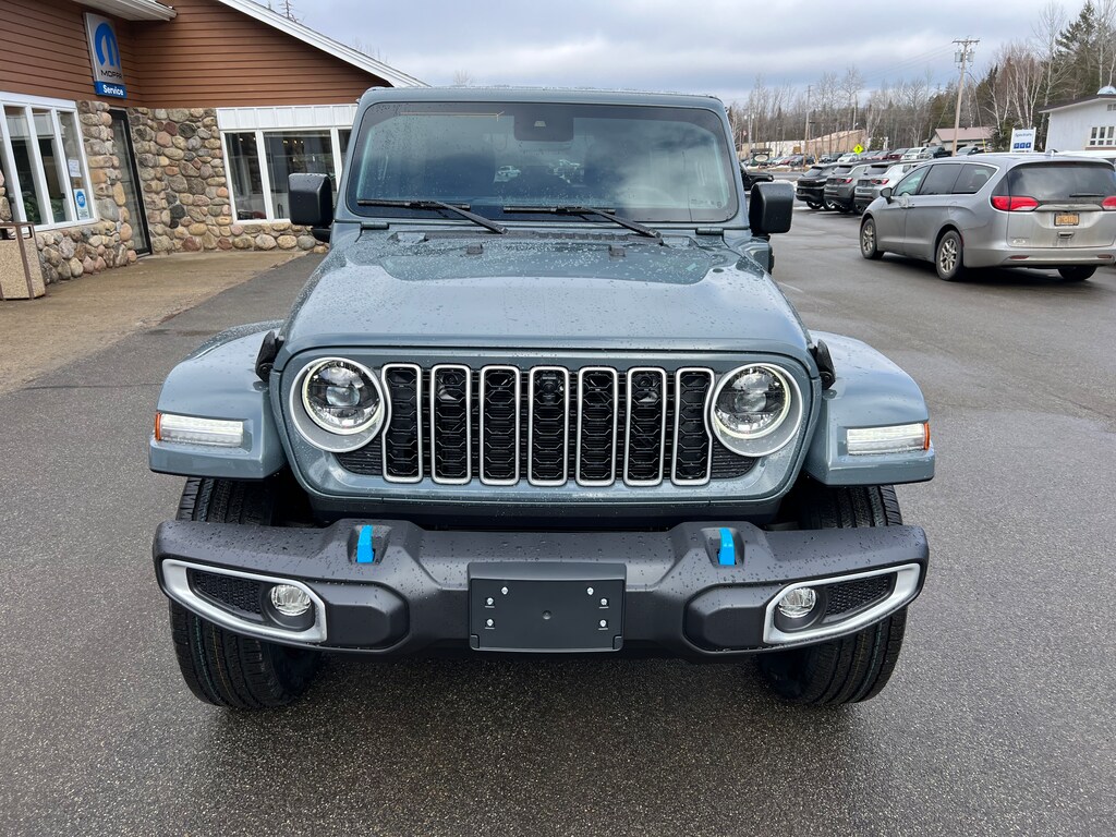 New 2024 Jeep Wrangler 4xe 4DOOR SAHARA For Sale in Saranac Lake NY
